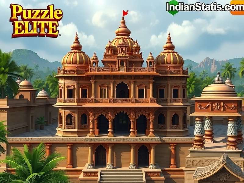 Belur Temple Puzzle Elite Game Screenshot